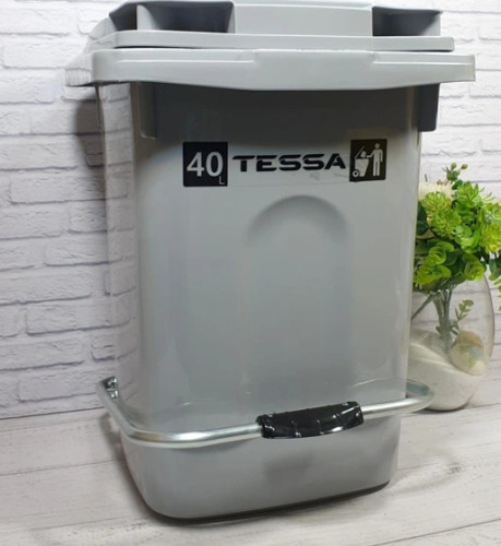 سطل 40 لیتری پدال آهنی تسا
