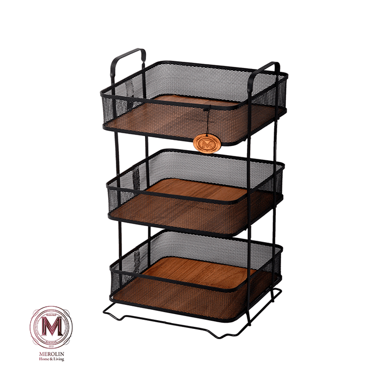 جاپیازی مربع 3 طبقه مدل آتوسا مارک مرولین