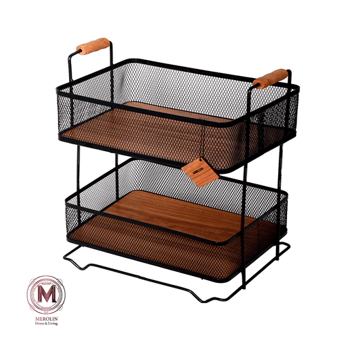 جاپیازی 2طبقه مستطیل مدل بلوط مارک مرولین