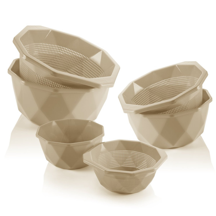 ست آبکش و لگن 6 پارچه رویال یزدگل