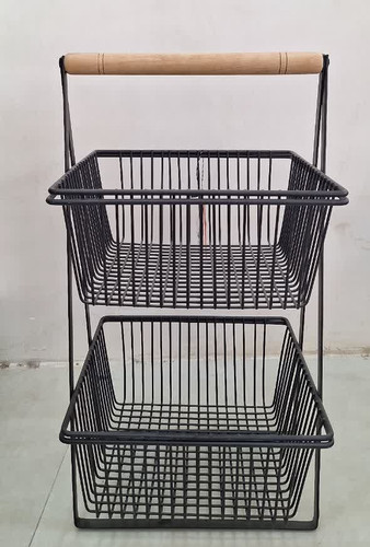 جاپیازی دوطبقه دسته چوبی